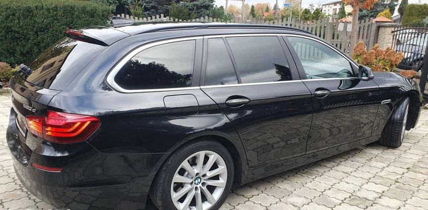 BMW Seria 5 cena 65800 przebieg: 220000, rok produkcji 2015 z Ryglice małe 631
